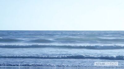 Beach Buns - A Gay Porn Adventure with Josh Bensan and Logan Cross