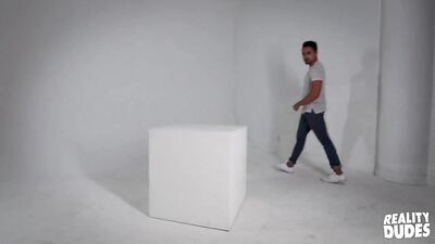 Stripping Down for Gay Porn - Daniel TBMs Hardcore Strip Tease Show