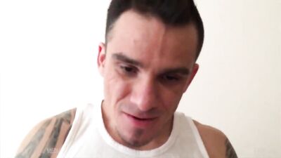 Submissive Bitch Moans as Dominant Masters Tease and Fuck Her Raw