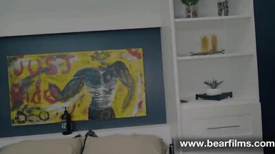 Old-Timer Bear Gay Sucks English Doggy Style