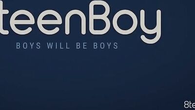 First Time Anal Creampie for a Virgin Ass - Gay Debutant Pucéauté