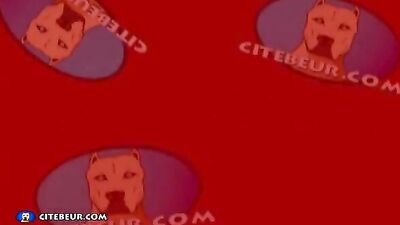 Gangbang With a Twist: Young Arab Beur Blows an Italian Rita for Gay Plan Cul