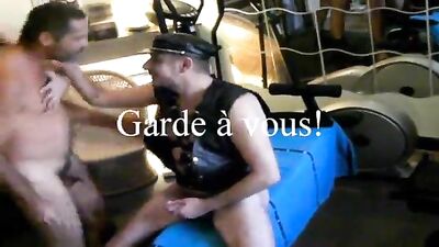 Caught Between Two Alpha Male Cops - A Gay Porn Video