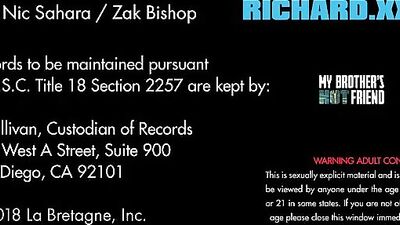 Brothers Hot Buddy: Nic Sahara and Zak Bishop