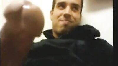 Gay Arab Cam Ejaculation! Circumcised Arab Spews Cum on Camera. Close-up of Semen.