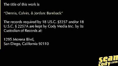 American Muscle Threesome: Calvin, Dennis and Jordans Raw Sean Cody Hookup