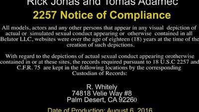 Smooth Abs Orgasm: Tomas Adamec Takes on Rick Jonas without a Condom