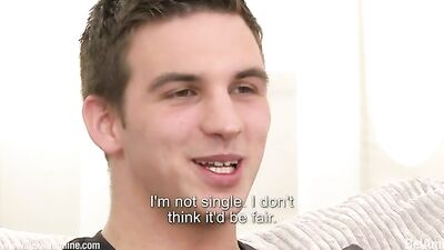 Jayden Guillory, Young Hungarian Model Auditions for Gay Porn with BelAmi Studios