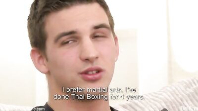 Jayden Guillory, Young Hungarian Model Auditions for Gay Porn with BelAmi Studios