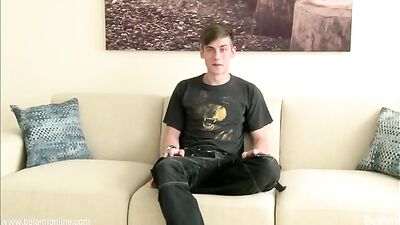 Gay Porn Interview: A Young Muscular Model with English Ss