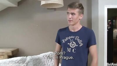 Young Hunk Jason Bacall Debuts In Gay Porn With BelAmi Studios