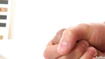 Fresh Meat: The Beautiful Cavalli Model Strips Down for Solo Erotic Fun