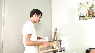 Cock-Sucking Breakfast Cunnilingus - A Gay Porn Video
