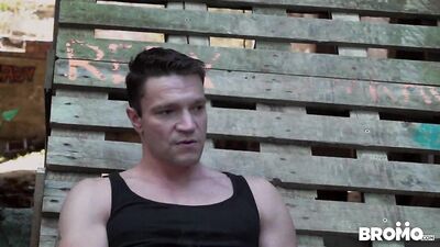 Raw and Dominated: A Gay Porn Video Starring a Submissive Bad Boy Meeting His Match with Bromo