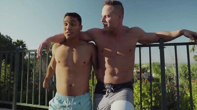 Métis on His Knees Taken Deeply by an Alpha Male