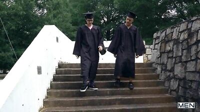 Geeky Glasses - A Gay Porn Video Celebrating Graduation Night