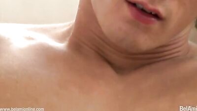 Adonis Unleashed: Hairless Blonde Adonis in Solo Shots