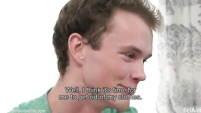 Handsome body and a pretty face: Ians first time solo