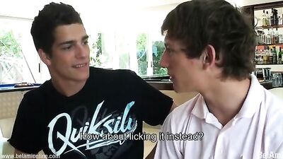 Gaming Nerds Bedroom Antics: Ariel Vanean & Jack Blues Gay Porn Video Adventure!