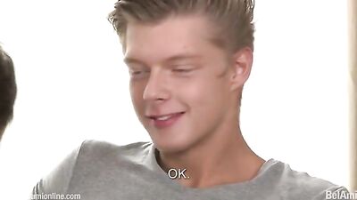 Young and Beautiful Model Hoyt Kogan & Christian Lundgren Discover the hottest new porn star in town!