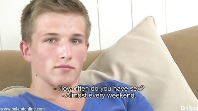 Gay Porn Seduction: Blonde Solo with Jesse Kriel