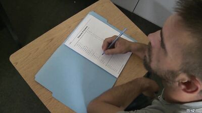 Gay Professors Classroom Affair with Student (Girth Brooks, Tyler Sweet)