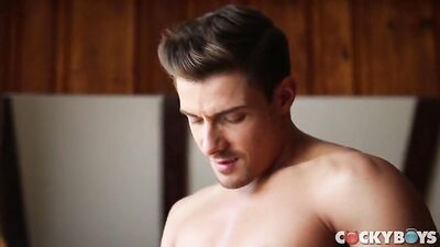 American Stallion Adonis: Dane Carters First Unprotected Scene with Brandon Cody for CockyBoys