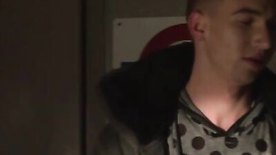 Hot Hookup Between Clubbers in the Backroom of a Nightclub