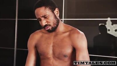 Double DP Delight with Two Black Stallions: A Passionate Gay Porn Video