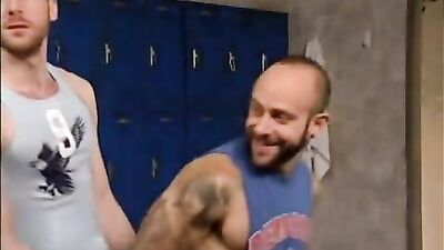 Sexy Beasts in the Locker Room: Anal Dilation, Gay Bears and Hardcore Fucking!