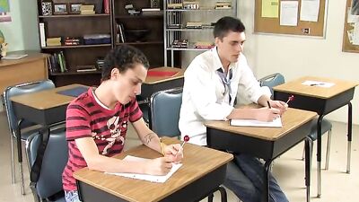 In the Classroom, Sucking Schoolmates: A Gay Porn Video to Excite You!