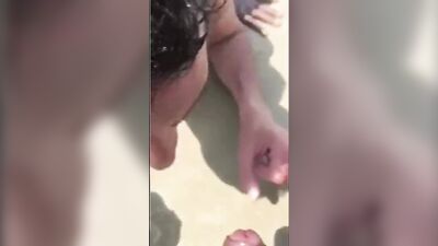 Beach Bummer: Unprotected Sodomy Caught on Camera