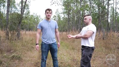 Forest Exposé - Straight Englishman Exhibits in the Woods