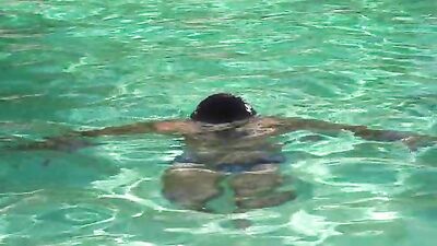 Sultry and Wet: Vadim Black Sucks Devin Francos Dick in the Pool