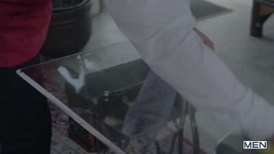 Muscle Worship: Bodybuilders Arabian Stallion Threesome with Beefy Alpha Male Submission