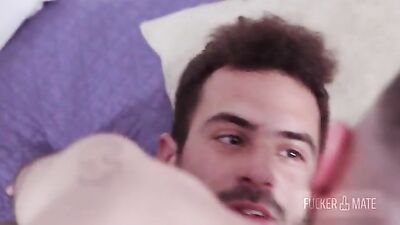 Gay Porn Destruction: Analingus and Cum Swallowing with Koldo Goran and Carlos Fontana