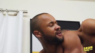 Gay Porn Video - Muscular Black Stallions Go Wild Without a Capote