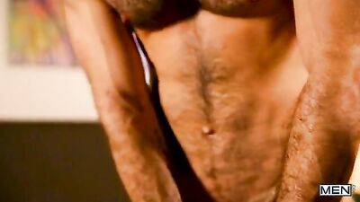 Seventies Gay Porn Revival: Diego Sans & Kurtis Wolfes Vintage Brazilian Hairy Chest & Armpit Fucking