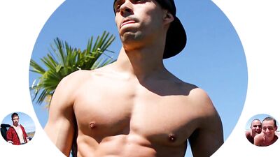 Footballers Hot Body on Display in New York City Rooftops - Gay Porn Video