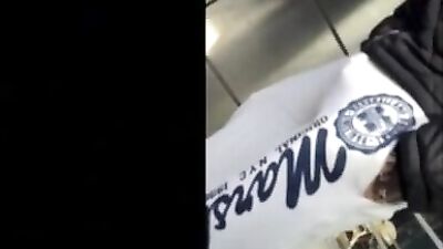 Gay porn adventure in the wild: Exploring the huge bulge of a dark street hustler