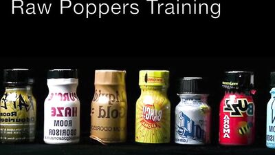 Poppers Training: Splashing Jizz in the Heat - Best of Gay Porn without a Capote