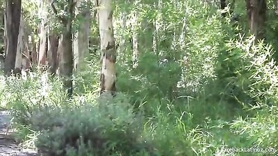 Forest Facelift: Young Men Sucking Off in the Woods!