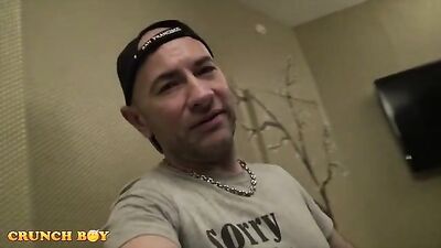 A Brazilian Tourist Gets a Hot Sauna Experience in Bordeaux, Leading to Steamy Action with Guillaume Wayne