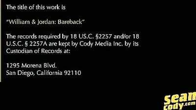 Two American Stallions: Jordan and Williams Hardcore Gay Porn Threesome!