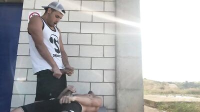 Gay Street Porn - Surprised Jerk-off Caught in the Act!