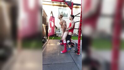 Garden F**k Fest: Two Hotties Get Down and Dirty in the Garden