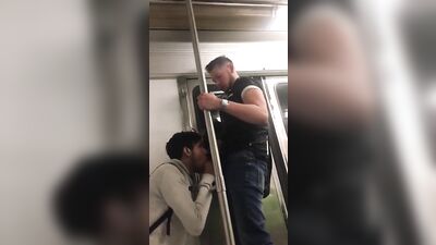 Down and Dirty in the Subway: A Gay Porn Video