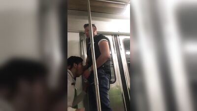 Down and Dirty in the Subway: A Gay Porn Video