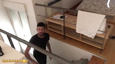 Two-timing Jess with his two favorite regular plans in Madrid