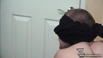 Bear Macho Cream Pie with a Young Guy: Rough Sodomy in the Grass